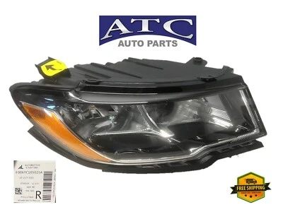 55112706AF Right Passenger SIDE HALOGEN HEADLIGHT for 2017-2021 JEEP COMPASS Foto 1 de 4
