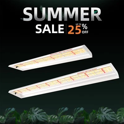 Spider Farmer SF300/SF600 LED Grow Lights Full Spectrum Indoor Grow Seedling&Veg - Image 1 of 2