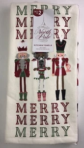 Set Of 2 North Pole Trading Co. 16x26 Kitchen Dish Towels - Picture 1 of 4