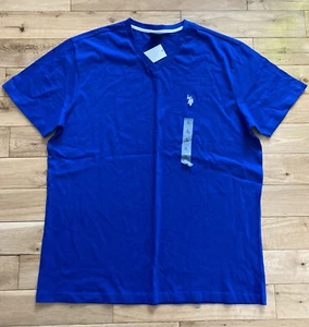 U.S. Polo Assn V-Ausschnitt Herren Hemd Größe L Neu mit Etikett - Bild 1 von 4