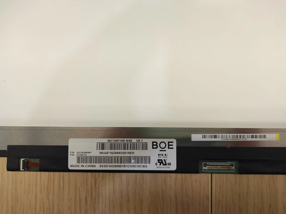 LED Display für Lenovo T490 14" NV140FHM-N48 FHD - Bild 1 von 1