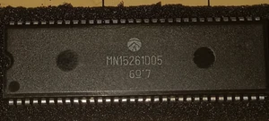 Sanyo MN15261D05 MCU circuito integrato/NOS/64 pin plastica DIP pkg - Foto 1 di 3