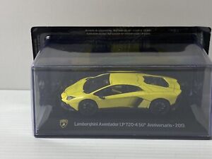 NEW Lamborghini Aventador LP720-4 50 Anniversario 2013 Panini 1:43 Scale Diecast