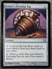 Sensei's Divining Top - MTG - Champions of Kamigawa - Colorless - Rare - LP