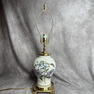Portmeirion Botanic Garden Table Lamp Clematis Florida Pattern *READ - Picture 1 of 24