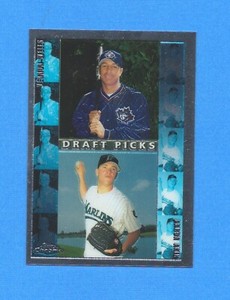 1998 Topps Chrome #247 Vernon Wells/Aaron Akin