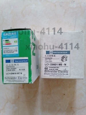 1PC NEW Schneider LC1D0610 LC1D0601 AC220V &LL - Image 1 of 4