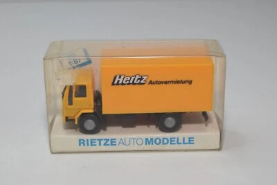 B8 1:87 RIETZE 60114 FORD CARGO TRUCK HERTZ MIB - Image 1 of 4