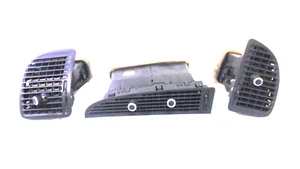 SAAB 9-3 93 Presa d'aria centrale cruscotto console prese d'aria set completo manopole argento - Foto 1 di 1