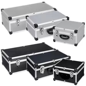 anndora® DJ CD-Koffer Alukoffer für 40 / 60 / 80 CD's + Schlüssel DJ Case Box - Bild 1 von 13