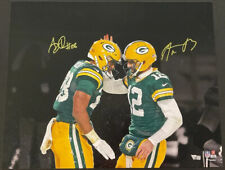 AARON RODGERS & AJ DILLON Signed Autograph 16x20 Photo Packers FANATICS B275996