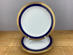 2 Horchow Cobalt Forum Speiseteller selten - Bild 1 von 6