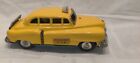 Rare Vintage Tin Yellow Taxi Friction Toy Japan. Working. Shows well. Eco ship. 