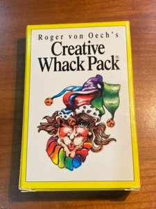 Roger von Oech's 1992 Creative Whack Pack 64 tarjetas - Imagen 1 de 5