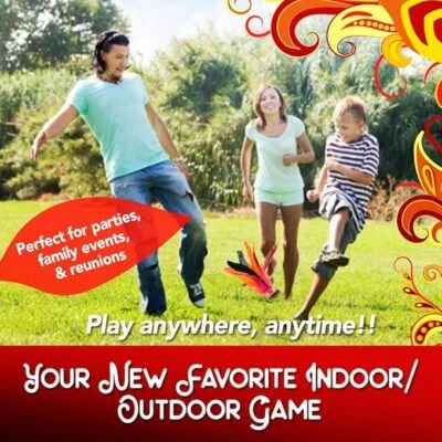 Feather Flipper Hacky Sack™ Professional Foot Feather Outdoor Games Camping NEW - Image 1 of 4