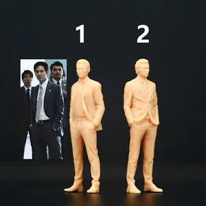 1:64 1:43 Gangster Characters Miniature Figure Model For Cars Vehicles - Picture 1 of 10