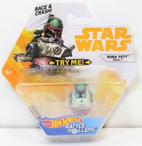 Star Wars Battle Rollers Boba Fett Slave I Hot Wheels - Picture 1 of 3