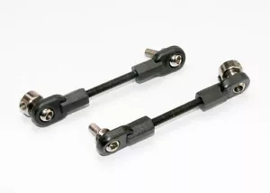Traxxas Slash 4wd Ultimate Linkage rear sway bar 2 rod ends hollow balls 6897 - Picture 1 of 1