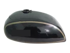Norton 750 850 Interstate Commando Black Painted Gas Fuel Petrol Tank - Foto 1 di 5