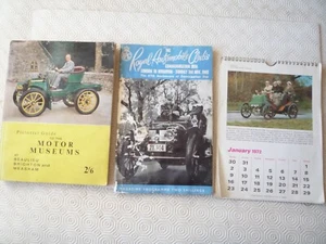 1963 RAC London to Brighton Royal Auto Club & Beaulieu Guides + 1972 Calendar  - Picture 1 of 12