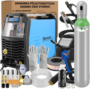 Sherman Digitec® DIGIMIG 200X SYNERGIC Welding Machine MIG 200A - Set #3 - Picture 1 of 11
