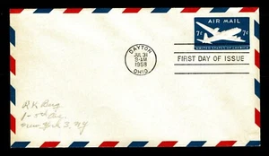 7/31/58 UC26 Primer Día Cubierta - Dayton, OH a Nueva York, NY (ESP#274) - Imagen 1 de 1