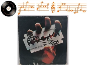 Judas Priest British Steel Vinyl LP A2 B2 Pressing - VG+ - Picture 1 of 5
