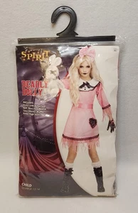 Spirit Halloween Deadly Doll Halloween Costume gloves dress headband - Picture 1 of 4