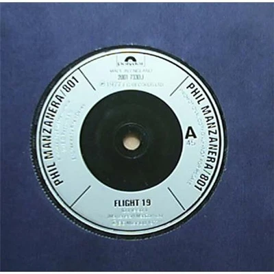 PHIL MANZANERA/801 FLIGHT 19 (DJ) 7" DJ VERSION PROMO 1977 (ROXY MUSIC) UK - Image 1 of 2