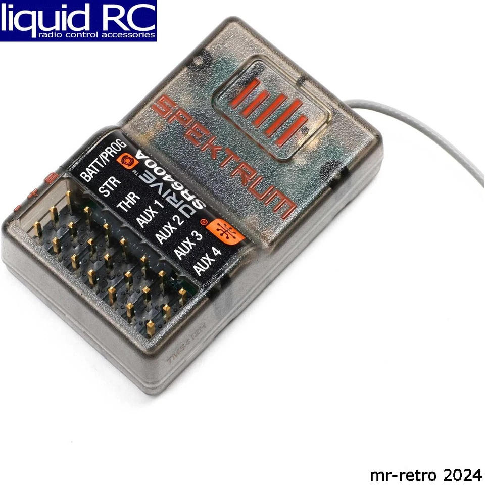 Spektrum SR6400A SR6400A 6-Channel DSMR Receiver with DRIVE Technology: LMT 2.0 - Image 1 of 1