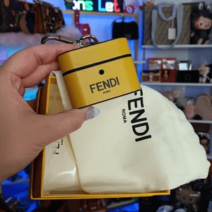 Fendi Porta Étui Airpods Pro Cuir avec boîte dustbag - Photo 1 sur 8