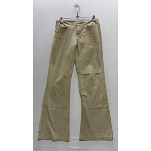 Vintage Old Navy beige Hose Damen Größe 1 - lässige Schlaghose Stretch - Bild 1 von 8