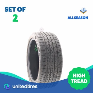 Set of (2) Used 245/40ZR18 Advanta HP Z-02 97W - 9/32 - Picture 1 of 4