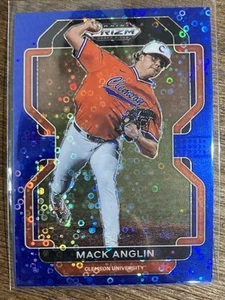 2022 Panini Prizm Draft Picks Mack Anglin Blue Circles /25 Clemson #PDP205   - Picture 1 of 2