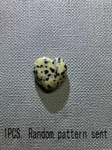 1 Stck. Natürlicher Balmatin Mini Liebe Herz Stein Quarz Kristall Heilung Geschenk ( - Bild 1 von 4