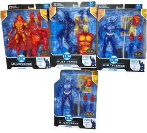 LOTE DE PLATINO DC MULTIVERSO SUPERMAN Aquaman Flash Liga de la Justicia Task Force - Imagen 1 de 7