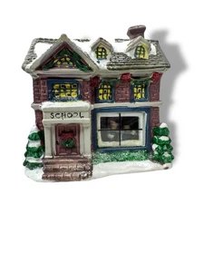 Wellington Square Collection Schulhaus Weihnachtsdorf Deko 2004 - Bild 1 von 6
