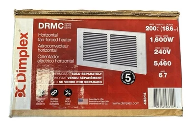 Dimplex Register Series Electric Wall Heater Complete Unit. Model DRMC162W. NIB! - Image 1 of 4