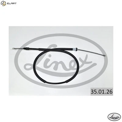 CABLE PULL PARKING BRAKE 35.01.26 FOR RENAULT CLIO/II/Hatchback/Van/MIO/Mk 1.6L - Image 1 of 4