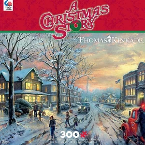 Ceaco Puzzle; Eine Weihnachtsgeschichte von Thomas Kinkade; 300 Teile; 2247-2 - Bild 1 von 3