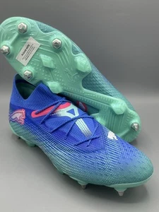Puma FUTURE 7 ULTIMATE MXSG Soccer Cleat Bluemazing/Peppermint 107918-01 Size 13 - Picture 1 of 6