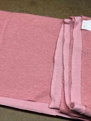 Tela tejida rosa vintage de 4 yardas Foto 1 de 4