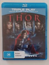 Thor Blu Ray Region B (VGC) MARVEL MCU Disney Chris Hemsworth Free Postage