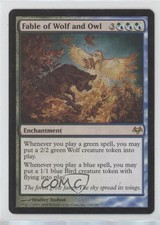 2008 Magic: The Gathering - Eventide Fable of Wolf and Owl #150 3g6