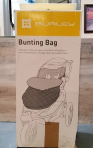 Burley Bunting Bag Black Child Cover Puffer Style New in Box 2014 #960206 - Picture 1 of 6