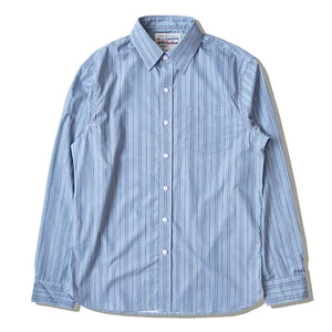 Camisa de vestir ajustada a rayas vintage de verano Red Tornado para hombre a rayas - Imagen 1 de 12