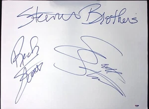 Rick & Scott The Steiner Brothers Signed 18x24 Page PSA/DNA COA WWE WCW TNA Auto - Picture 1 of 24
