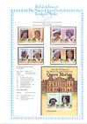 Nui Tuvalu - Set Of 8 Stamps On Card - Queen Mother - Format - 1985