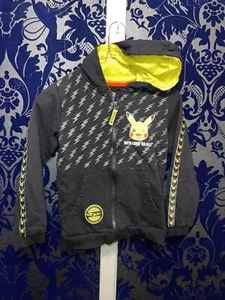 Pokémon Kanto Starters Full Zip Jacket in Black - Size 8 (WTF72)s - Picture 1 of 3