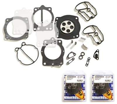 Keihin Dual Carb Carburetor Rebuild Kit Kawasaki ZXI STS STX Xi Xir SS ST 750 - Image 1 of 2